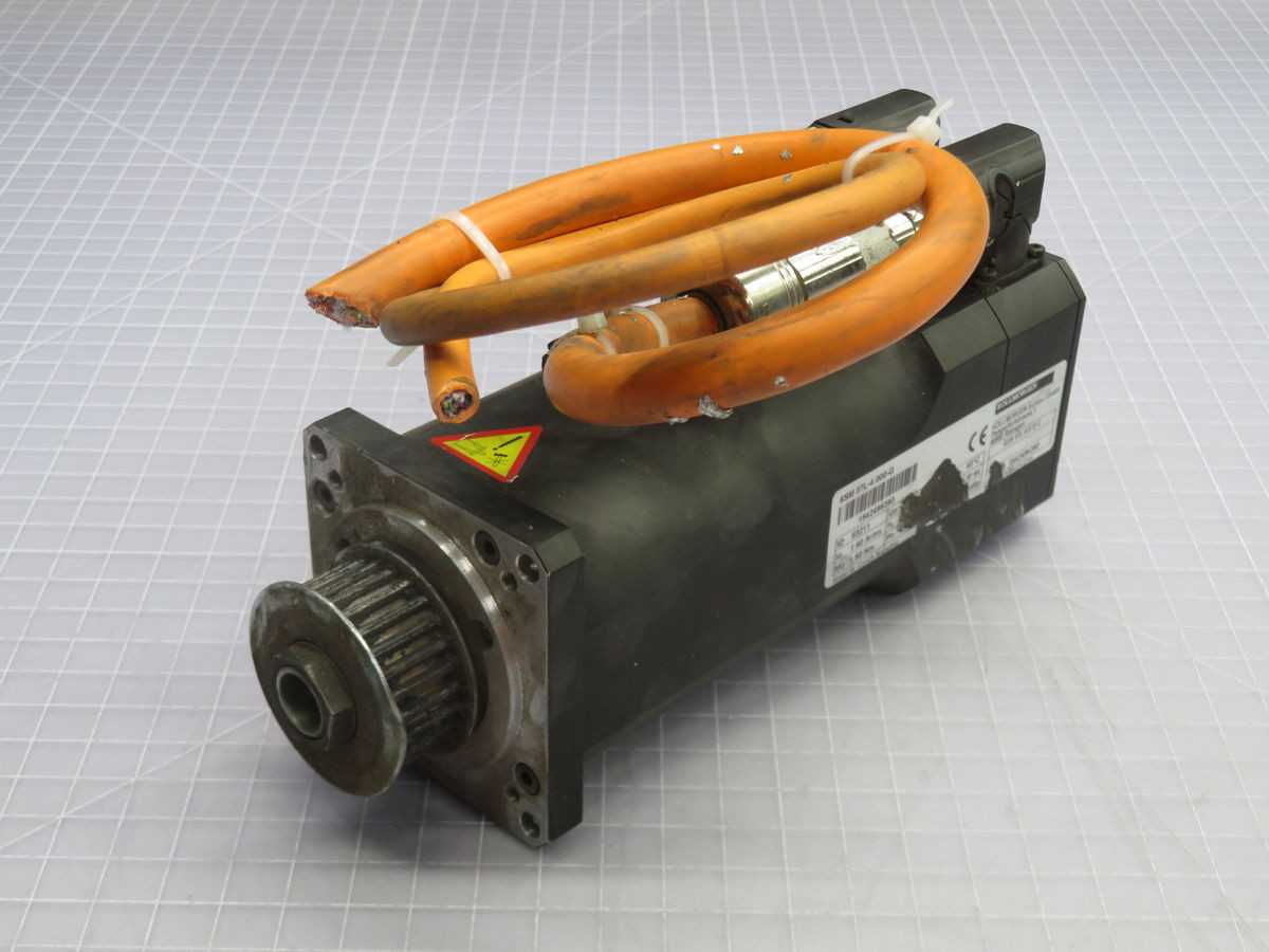 KOLLMORGEN 6SM 37L-4.000-G BRUSHLESS MAGNET SERVO MOTOR T269089 - SERVO MOTORS