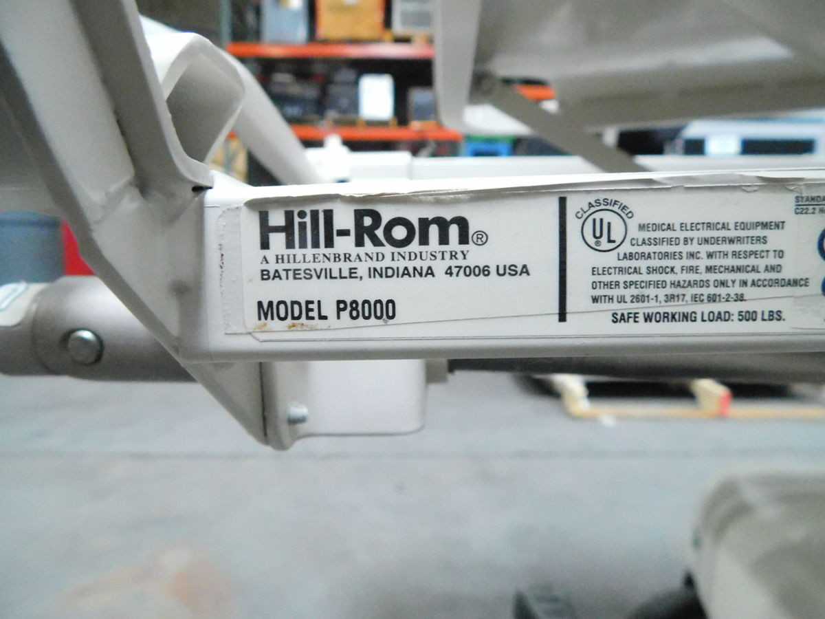 HILL-ROM TRANSTAR P8000 PROCEDURAL STRETCHER - MISCELLANEOUS