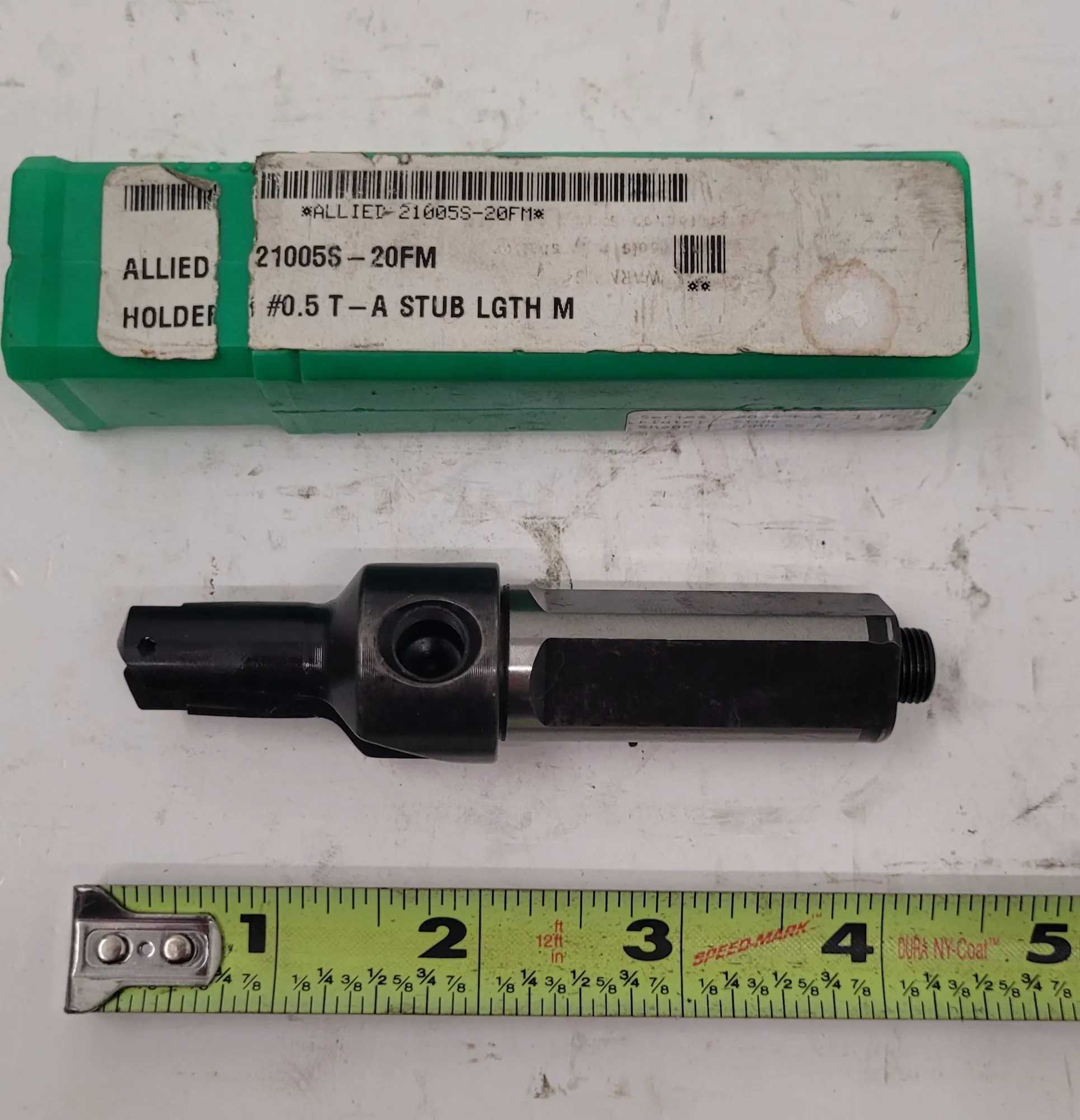 ALLIED MACHINE & ENGINEERING 21005S-20FM REPLACEABLE DRILL BODY TOOL HOLDER - MACHINE TOOLING