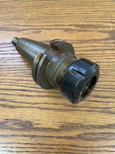 C/O SWISS MADE 59184 CAT 45 ER40 COLLET HOLDER, HRC 54-60, T.I.R. <0.0002", 20K RPM - TOOL HOLDERS