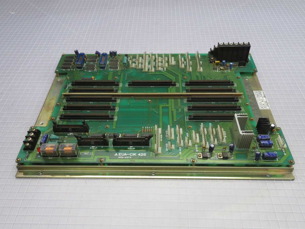 MITSUBISHI XPS-437A EUA-CIK 426 INJECTION MOLDING MEMORY CIRCUIT BOARD T268811 - PCB CIRCUIT BOARDS