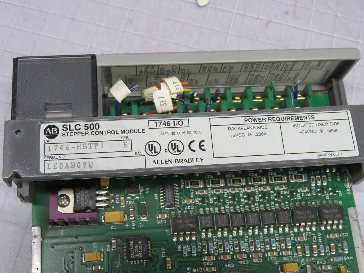 ALLEN BRADLEY 1746-HSTP1, CONTROLS PLCS, 1 AXIS, 250K PPS OUT, STEP 100MS IN/2.5MS OUT - AUTOMATION & CONTROLS