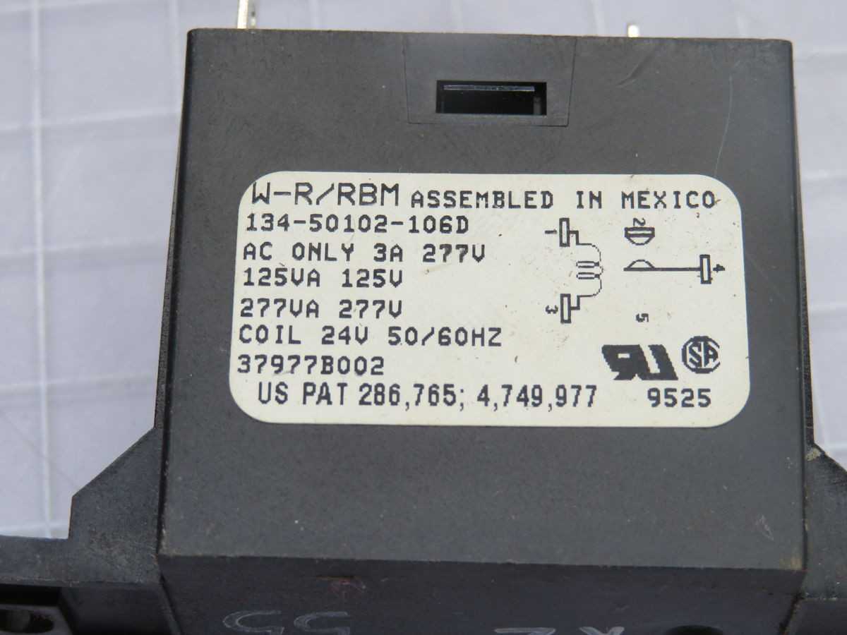 LOT OF 75 WHITE RODGERS 134-50102-106D W-R RBM RELAY T257823 - ELECTRICAL RELAYS
