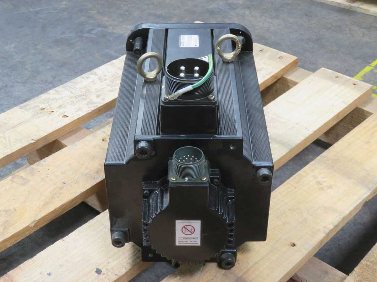 YASKAWA SGMG-75V 6V-FJ11 SERVO MOTORS, 7.5 KW POWER, 47.7 N·M TORQUE, 1500 RPM SPEED - SERVO