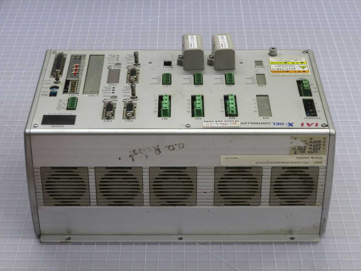 IAI XSEL-J-3-200A-200AB-400A-CC-EEE-0-2-SP XSEL CONTROLLER T262772 - AUTOMATION & CONTROLS