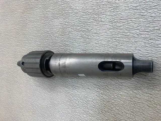 JACOBS 3KD CHUCK, 3 TAPER, 1/8-5/8" / 3-16MM CAP, W/ MFA29 MICRO HEAD FINE ADJUST BORING HEAD - MACHINE TOOLING
