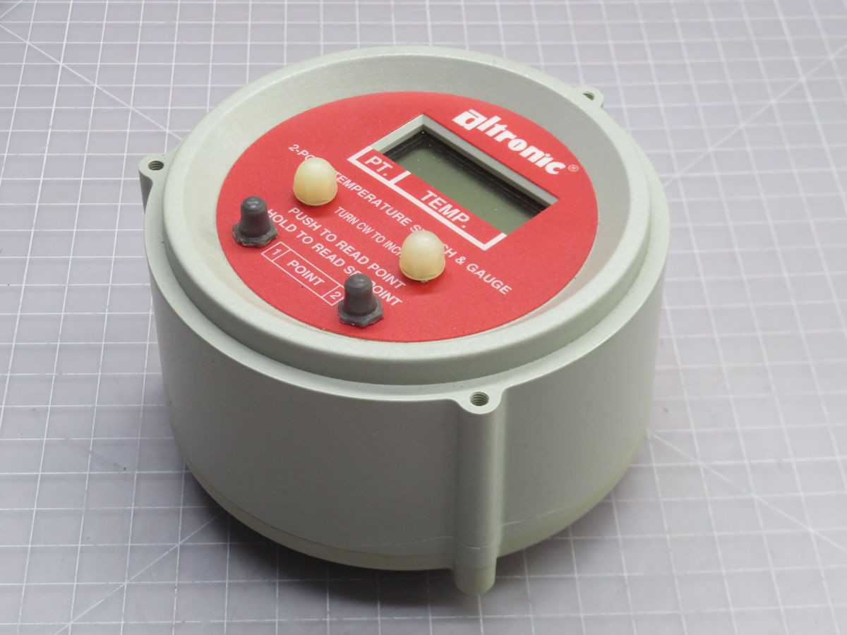 Lot Of 3 Altronic DPYH-1392U-J Temperature Switch & Gauge T266631 - TEMPERATURE CONTROL COMPONENTS