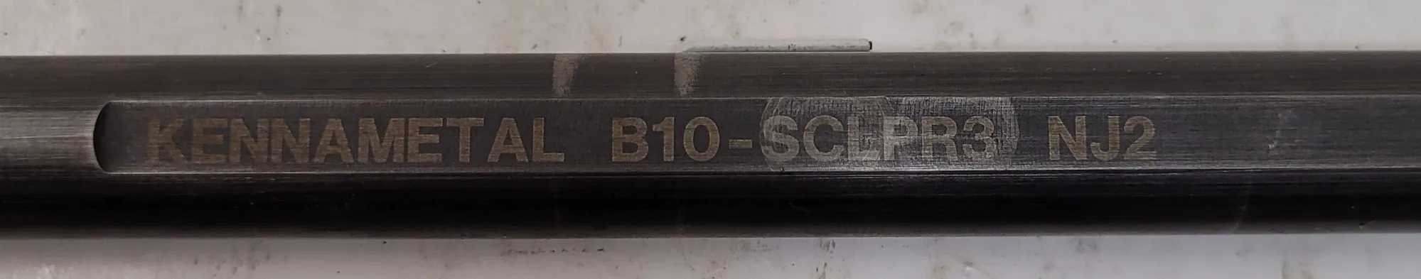 KENNAMETAL B10-SLPR3 BORING BAR, RIGHT HAND, 5/8 INCH SHANK, 0.7701 IN MIN BORE DIA. - MACHINE TOOLING