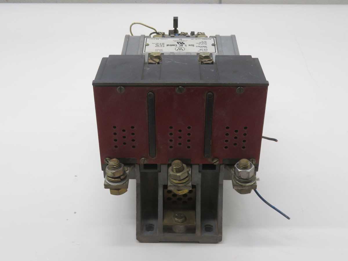 Westinghouse GCA530 Contactor, 3-Pole, NEMA 5, 600V Rated, 200 HP Motor, 270A Current - CONTACTORS