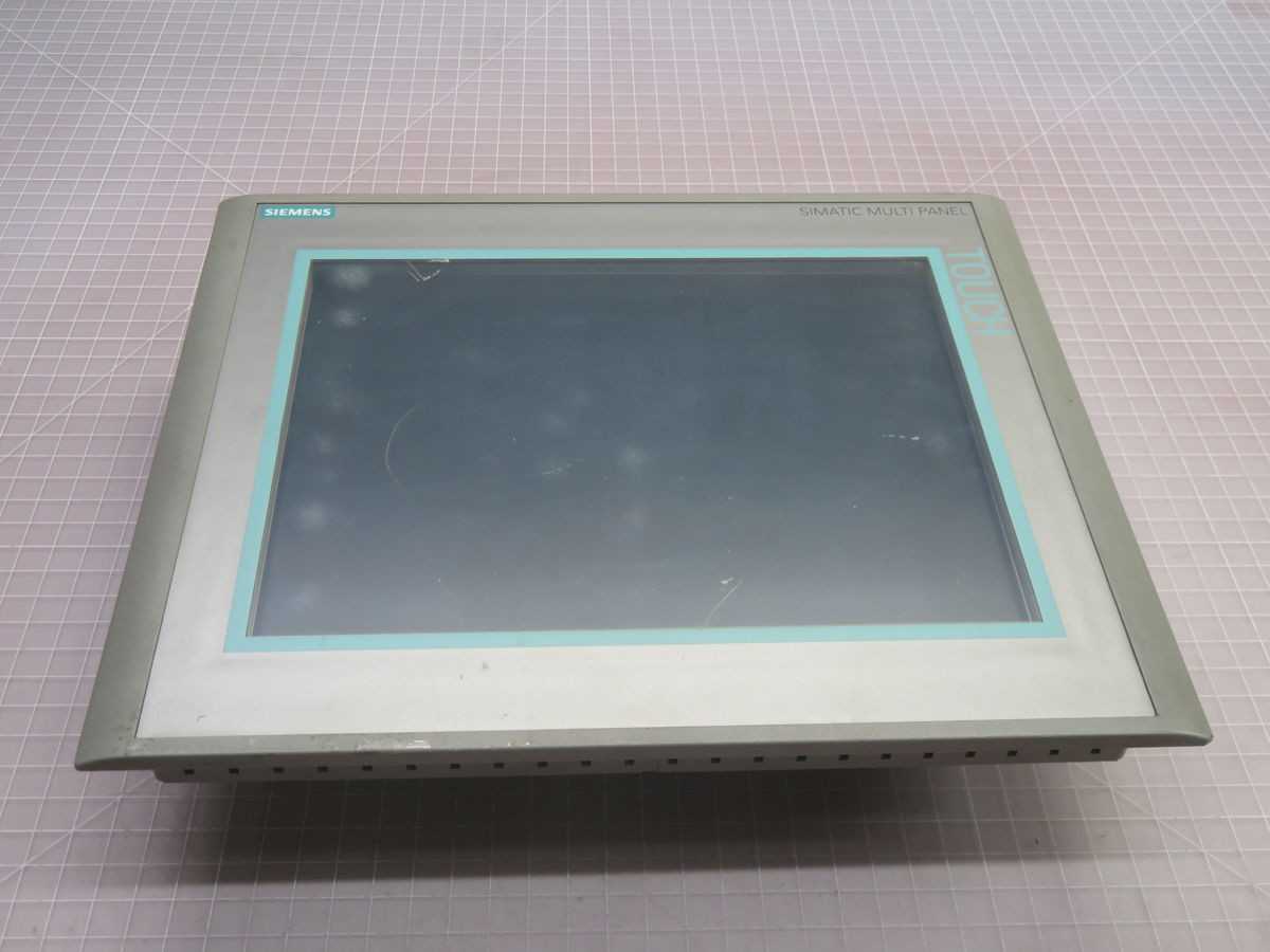 SIEMENS 6AV6 644-0AA01-2AX0 LEGACY TOUCH MULTI-PANEL T266944 - HMIS & DISPLAYS