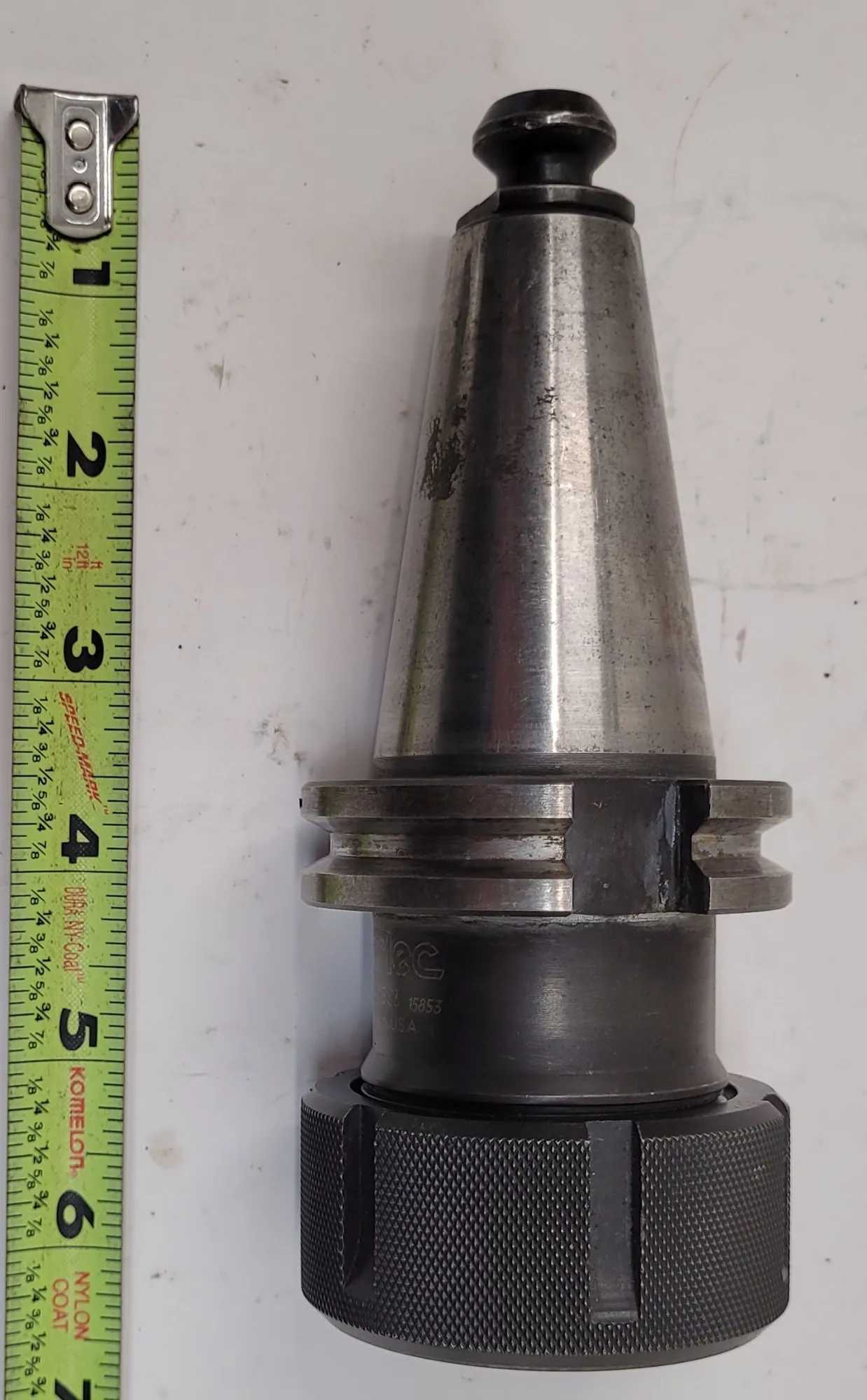 PARLEC C40S-10SC3 COLLET CHUCK (CAT 40 HOLDER) - MACHINING TOOLING & PARTS