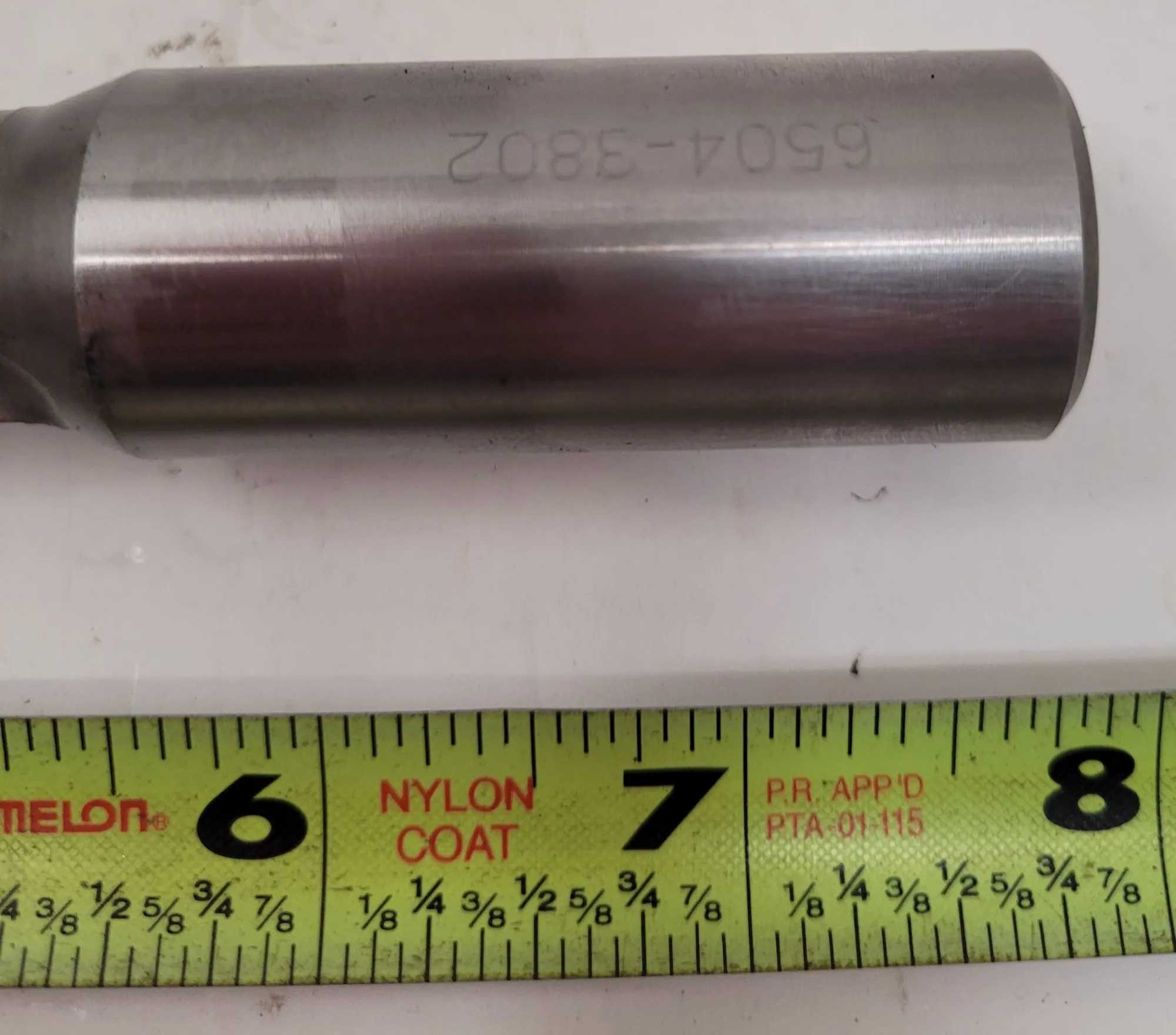 KENNAMETAL KSEM205R5WN25M CORE BIT COOLANT FED DRILL 7.75" OAL, 1" SHANK, .80" BODY DIA - MACHINING TOOLING & PARTS