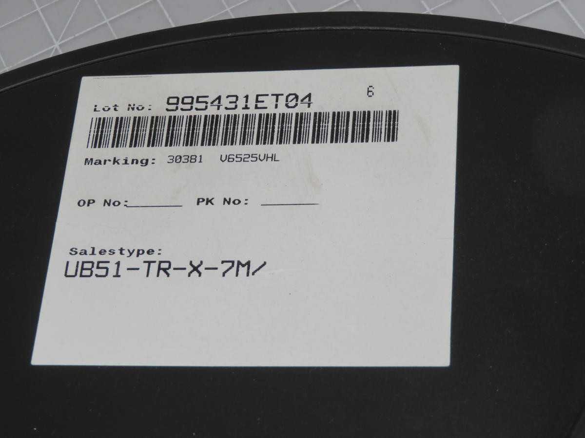 LOT OF 630 STMICROELECTRONICS UB51-TR-X-7M IC - SEALS