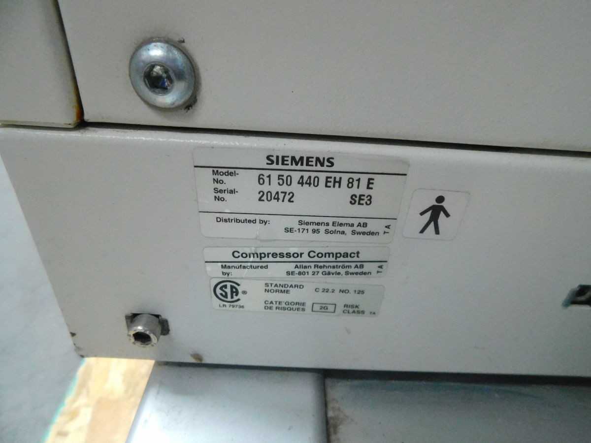 SIEMENS 300A SERVO VENTILATOR - AUTOMATION & CONTROLS