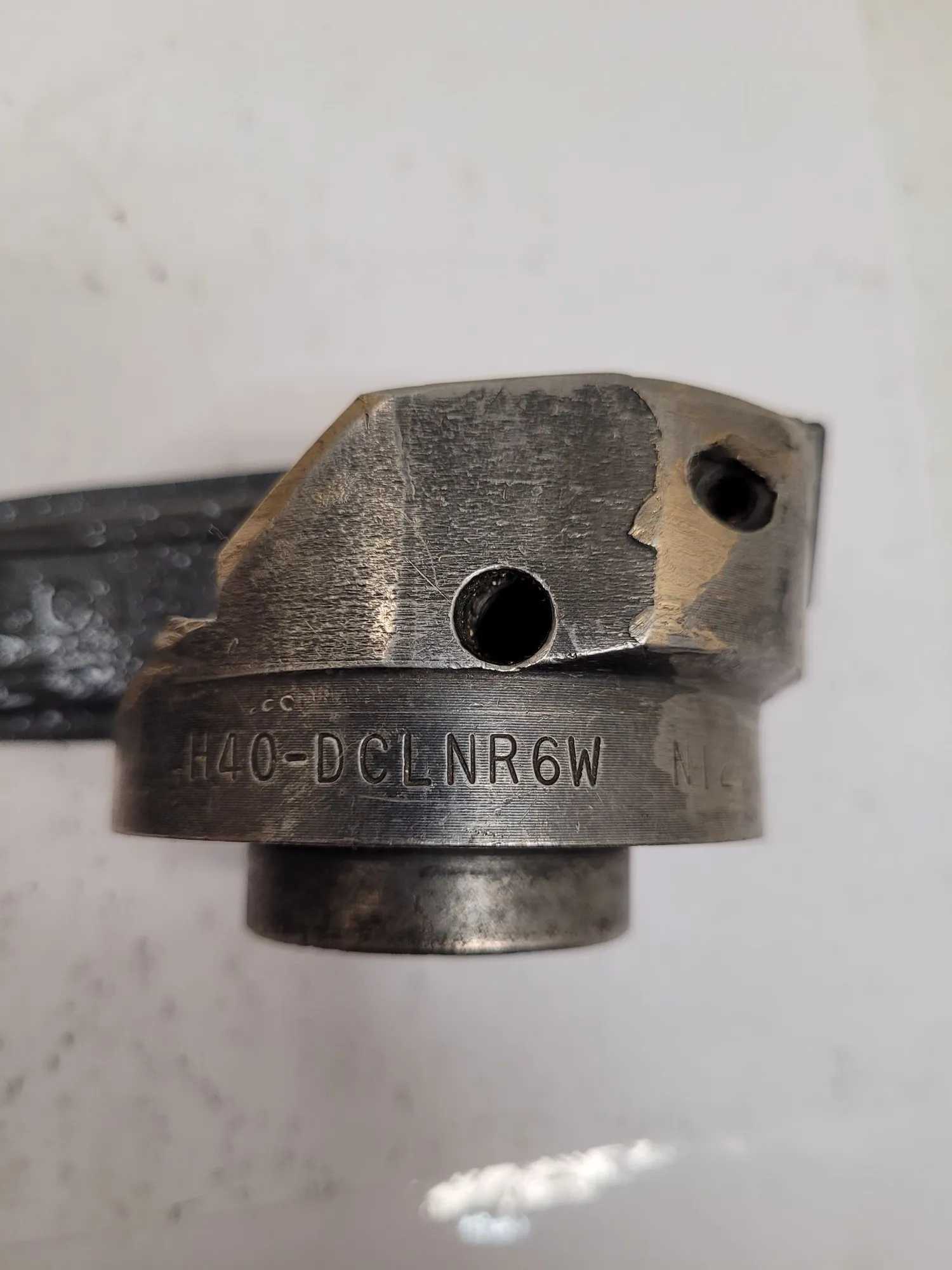 KENNAMETAL H40-DCLNR6W INDEXABLE BORING HEAD, RIGHT HAND, 2.5IN SHANK DIAMETER - MACHINING TOOLING & PARTS