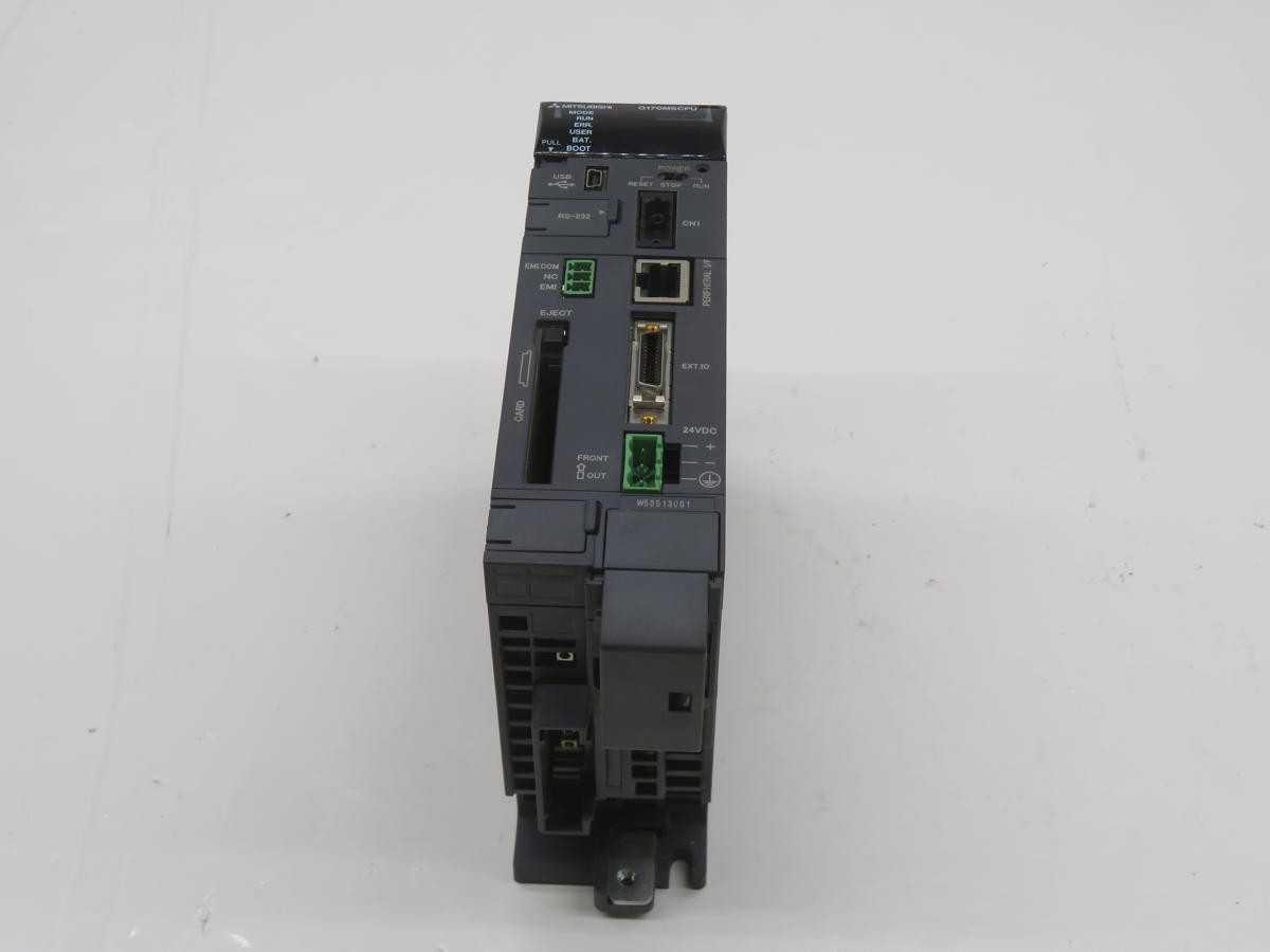 MITSUBISHI Q170MSCPU, AMPLIFIER CONTROLS, 24 VDC POWER, 32 AXIS CONTROL, 0-1 MS RESPONSE, 4 INPUT, 18 PT TERMINAL - PLC MODULES
