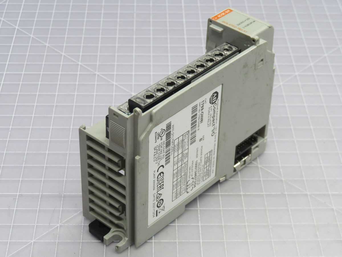 ALLEN BRADLEY 1769-OW8I SER B COMPACTLOGIX RELAY OUTPUT MODULE T267781 - INDUSTRIAL PARTS