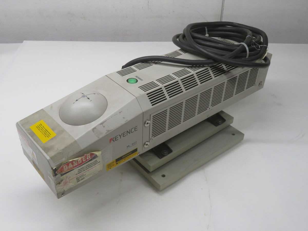 KEYENCE ML-9111 3-AXIS CO2 LASER MARKER - LAB & SCIENTIFIC