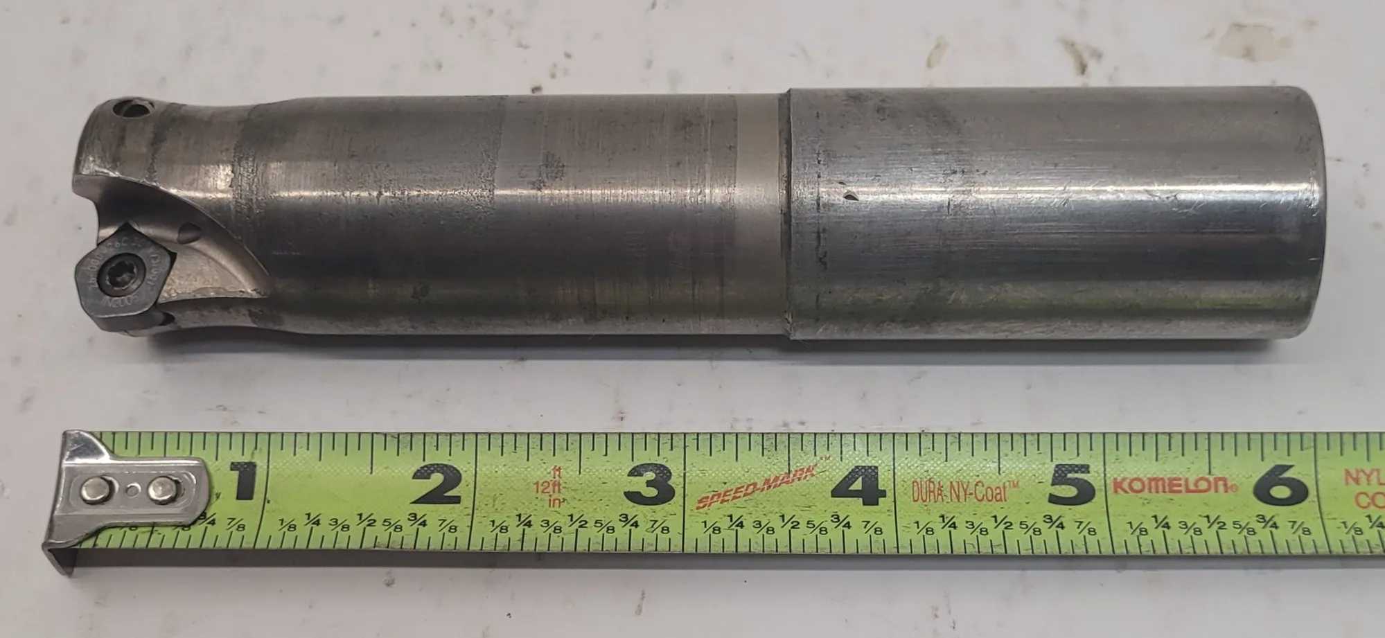 INGERSOLL 1DP1G-12057S9R01 INDEXABLE END MILL, 1.25" CUTTING DIA., 2 FLUTES - MACHINE TOOLING