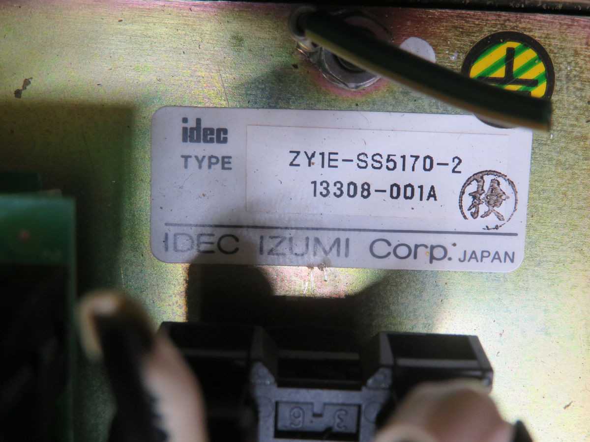 IDEC ZY1E-SS5170-2 Operator Interface T262584 - High-Quality Control Solution - OPERATOR INTERFACE PANELS