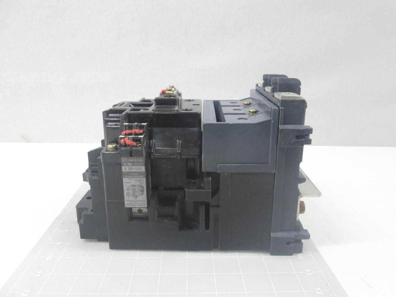 505-FOD-XXX, REVERSING STARTER - MOTOR STARTERS