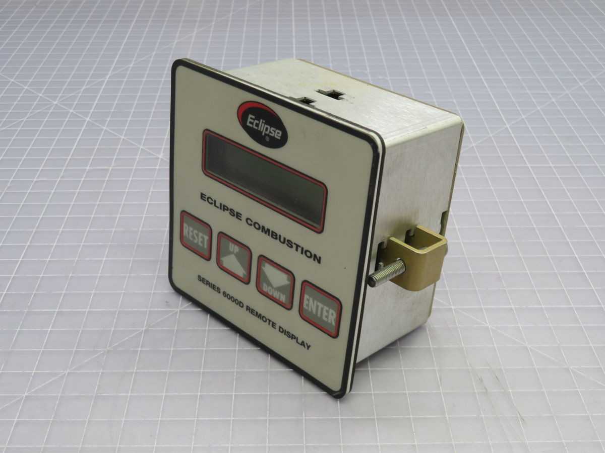 ECLIPSE 6000D MULTI-FLAME AND BI-FLAME 6500 SERIES ALPHANUMERIC LCD DISPLAY T268866 - HMIS & DISPLAYS