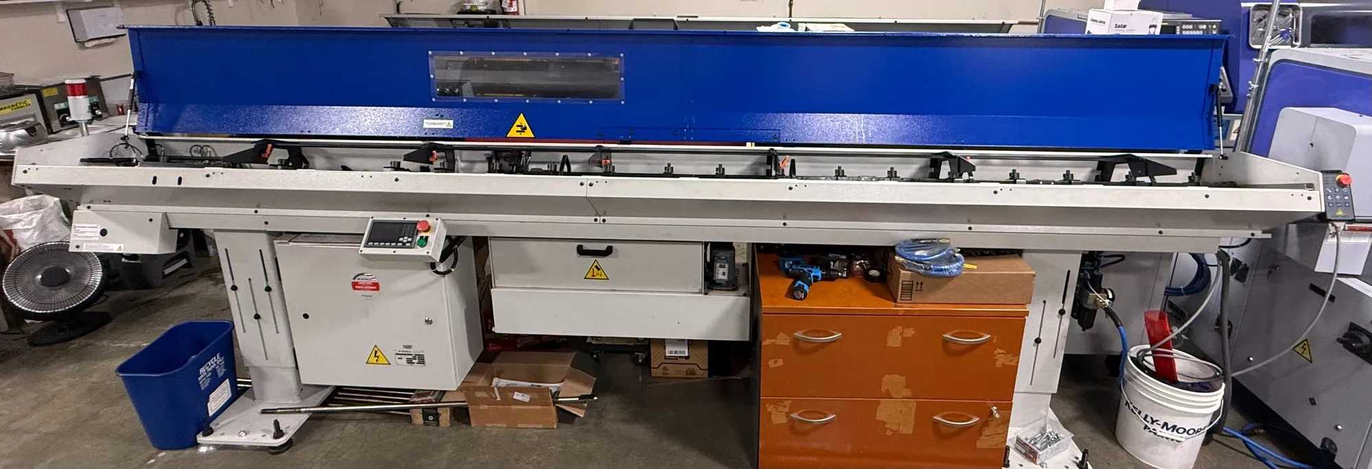 2020 IEMCA IDEAL 325 BAR FEEDER - 3-26MM CAP, 12FT MAX LENGTH, 24 IPS, 230V 3-PHASE - BAR FEEDERS