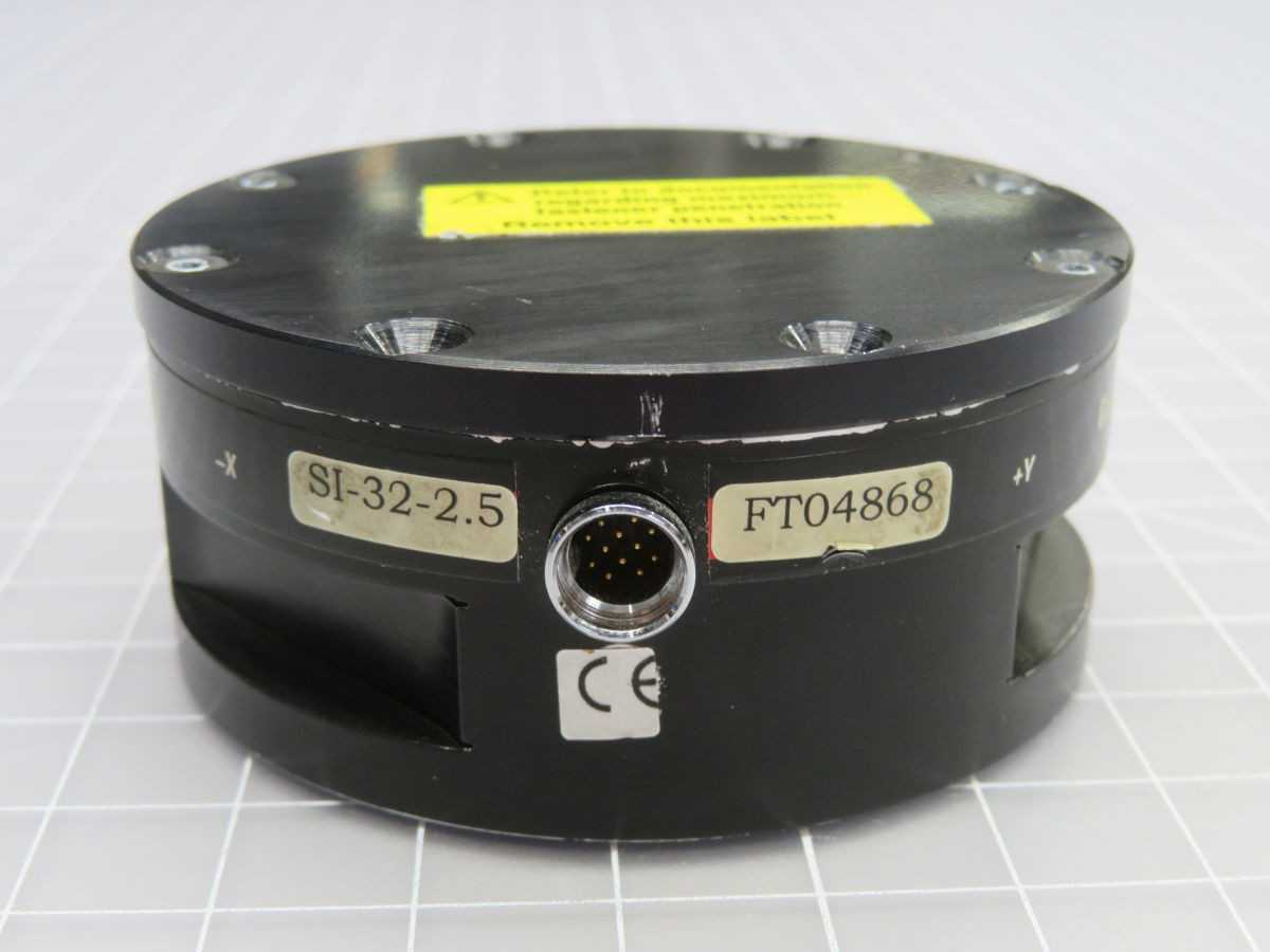 ATI SI-32-2.5 FT04868 7610 MULTI-AXIS FORCE/TORQUE SENSOR T267266 - SENSORS