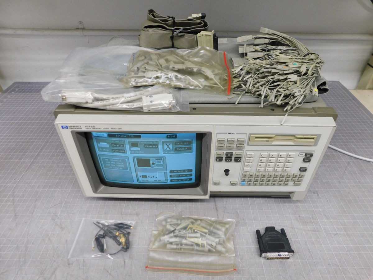 HP 1672D DEEP MEMORY LOGIC ANALYZER 68CH, OP.030 M6772 - ANALYZER