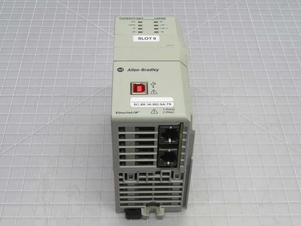 ALLEN BRADLEY 1769-L33ERM SER A COMPACT CONTROLLER T267776 - INDUSTRIAL PARTS