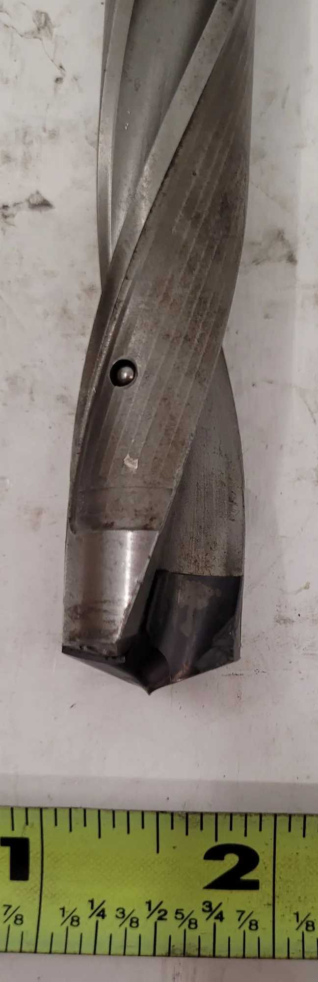 KENNAMETAL KSEM205R5WN25M CORE BIT COOLANT FED DRILL 7.75" OAL, 1" SHANK, .80" BODY DIA - MACHINING TOOLING & PARTS