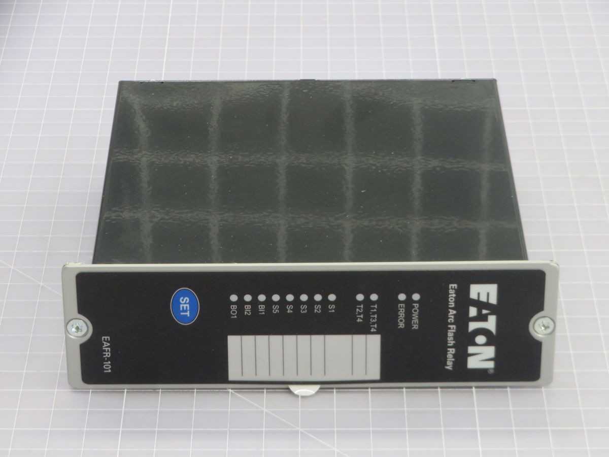 EATON EAFR-101 RELAYS, 12 FO SENSORS, 4 DRY CONTACT RELAYS, <2 MS RESPONSE - PROTECTION RELAY