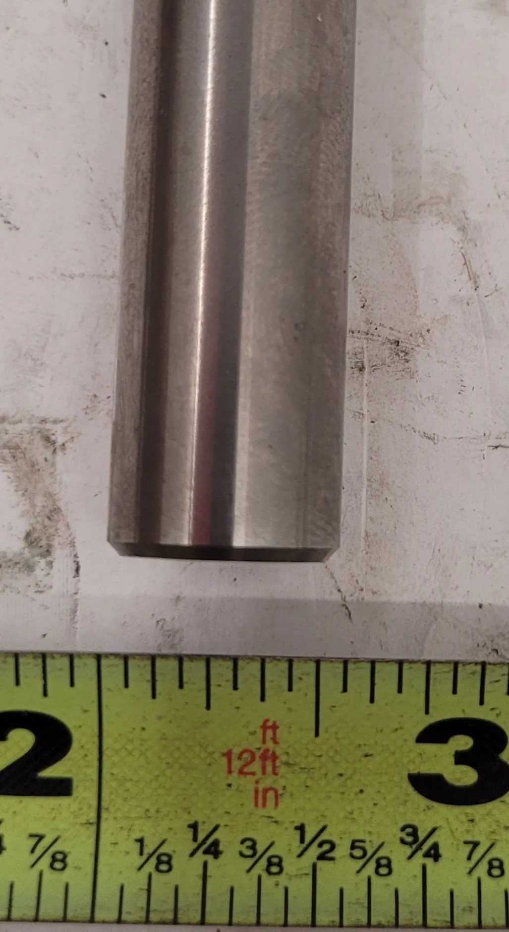 WALTER INDEXABLE MILL CUTTER, 0.472" CUT DIAMETER, 6.3" OAL, 45 DEGREE ANGLE - MACHINE TOOLING