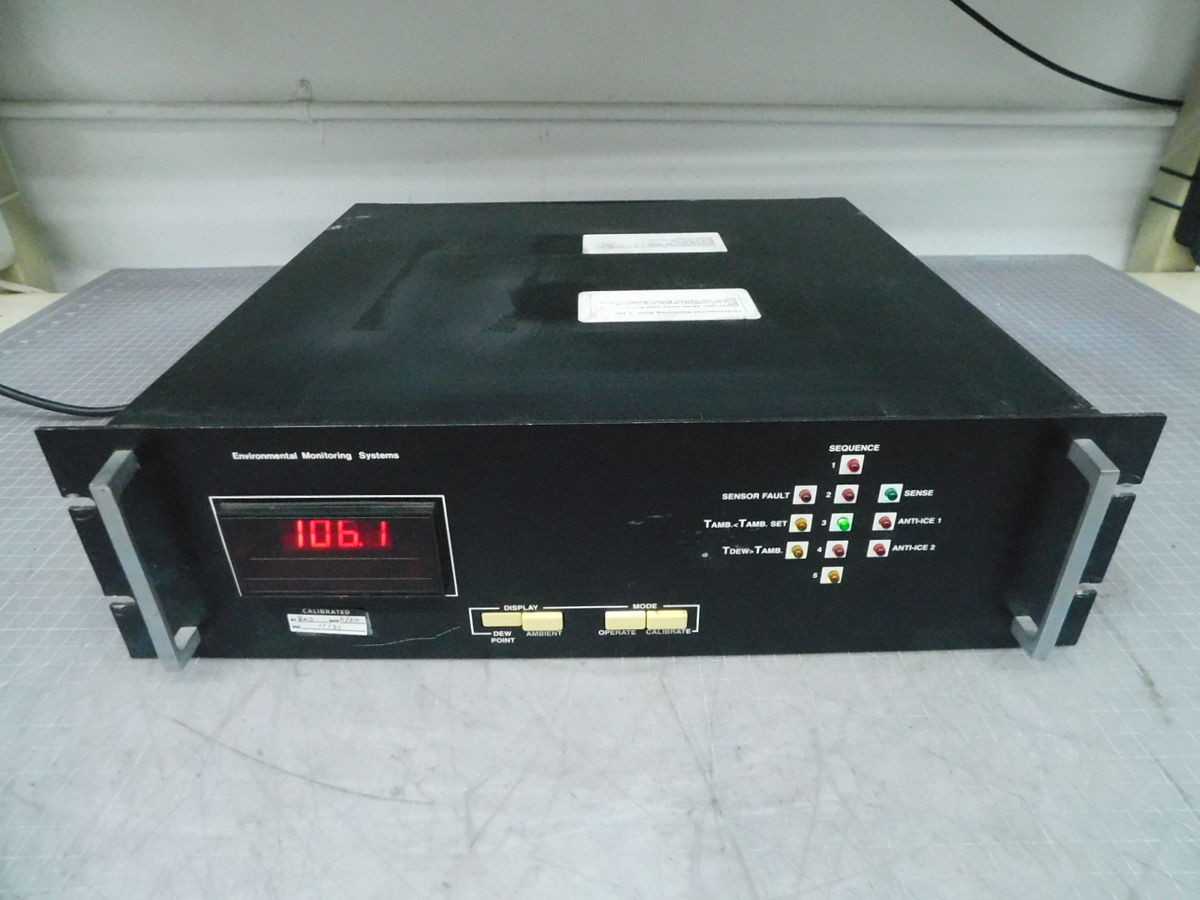 ENVIRONMENTAL MONITORING SYSTEMS RSS-1411 CONTROLLER M7235 - OPERATOR CONTROLS
