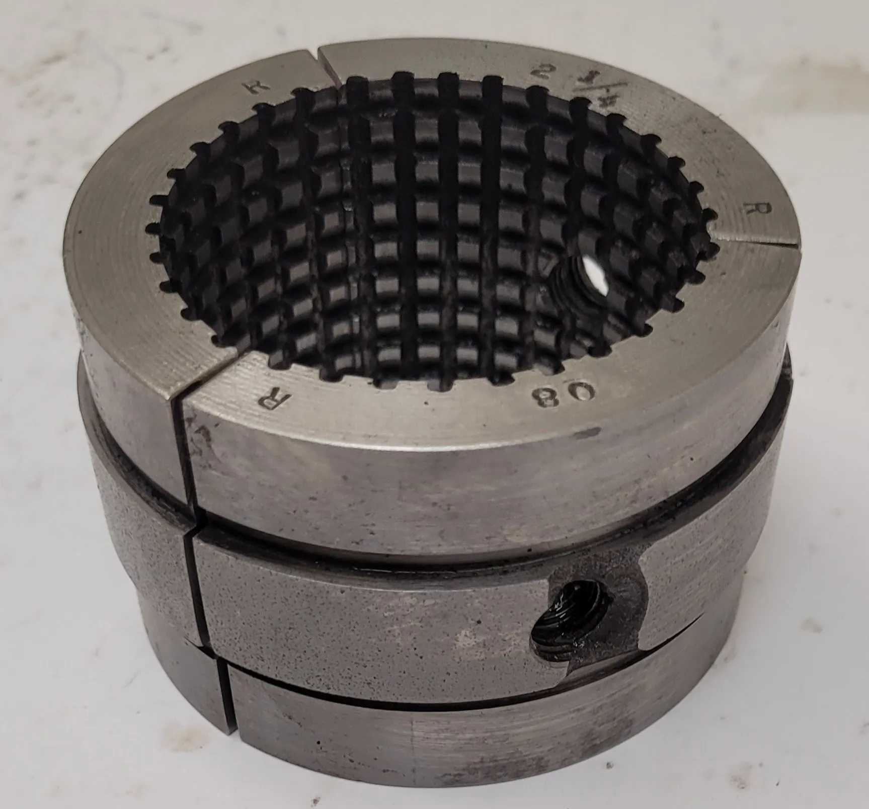 HARDINGE S20 SERRATED COLLET PAD SET - VARIOUS SIZES (SET OF 4) - MACHINING TOOLING & PARTS
