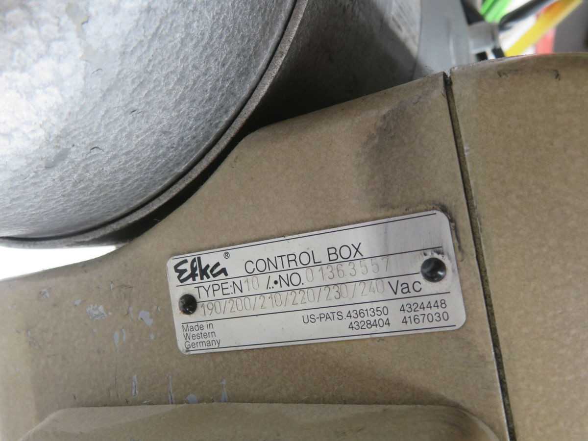 EFKA 01363557 SEWING MACHINE MOTOR T266832 - ELECTRIC MOTORS