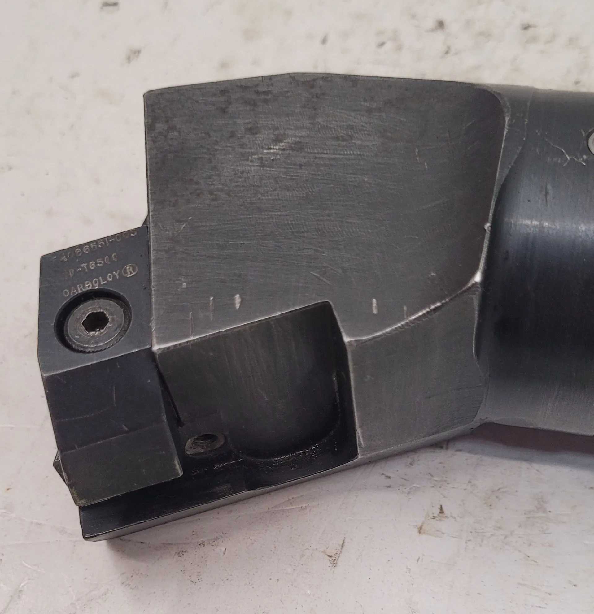 CARBOLOY CAT 40 INDEXABLE END MILL - MODEL 4096551-043 / TD-76520 - MACHINE TOOLING