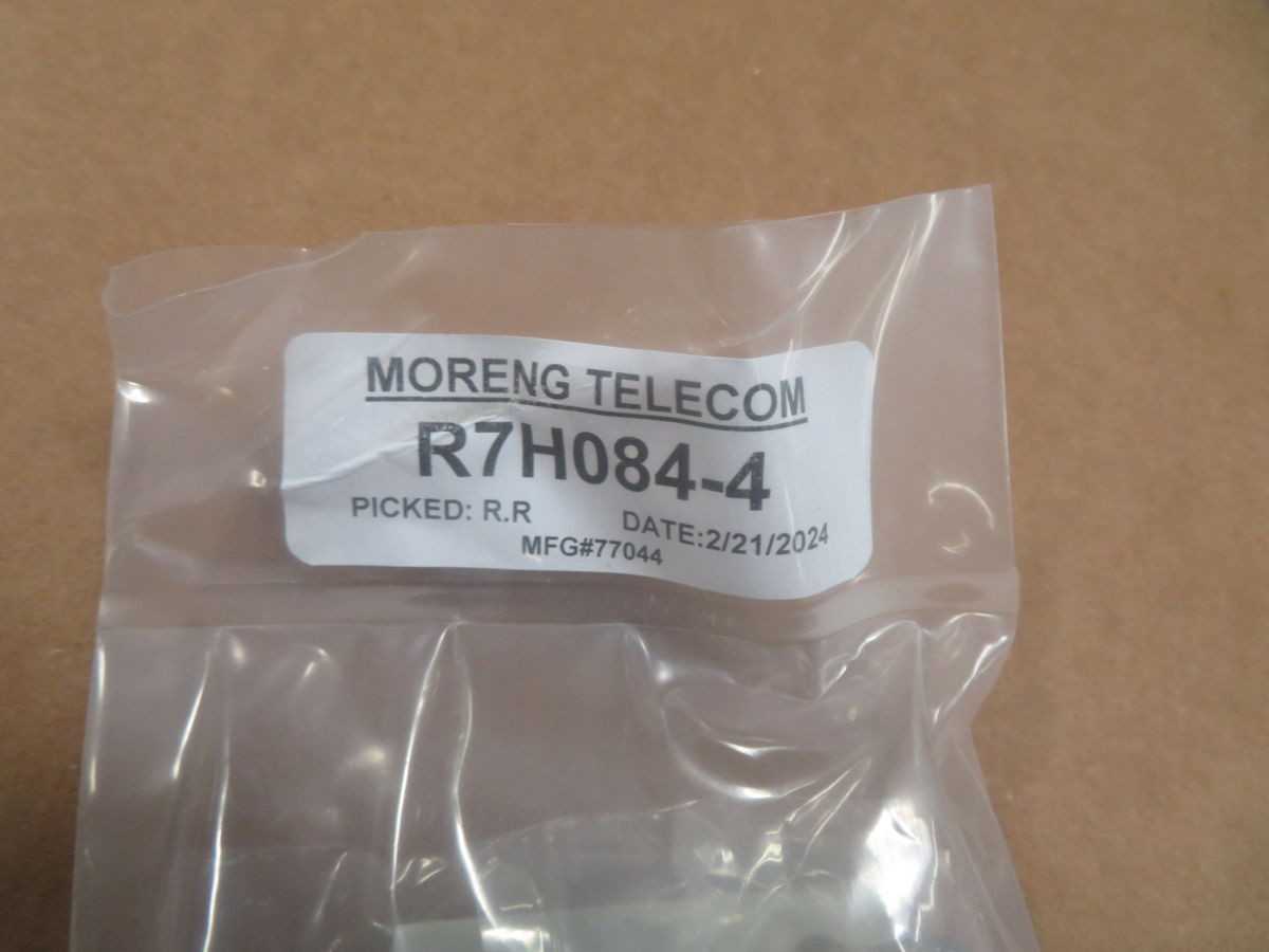 Moreng R7H084-4 7-Foot 4-Post Rack Frame Assembly T265101 - PALLET RACKING
