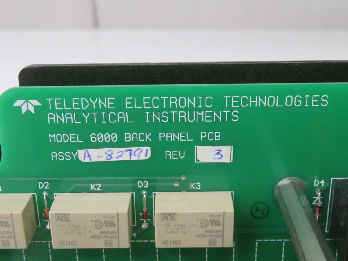 TELEDYNE A82791 ASSEMBLY BACK PANEL BOARD T269140 - PCB CIRCUIT BOARDS