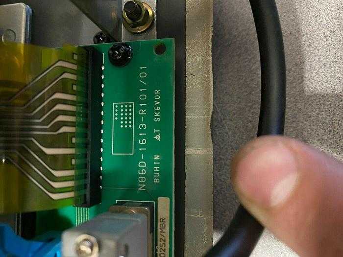 FANUC 160I A02B-0236-C327 MDI UNIT, HMI, CNC CONTROL, JAPAN, HIGH-SPEED MACHINING - ROBOT PARTS