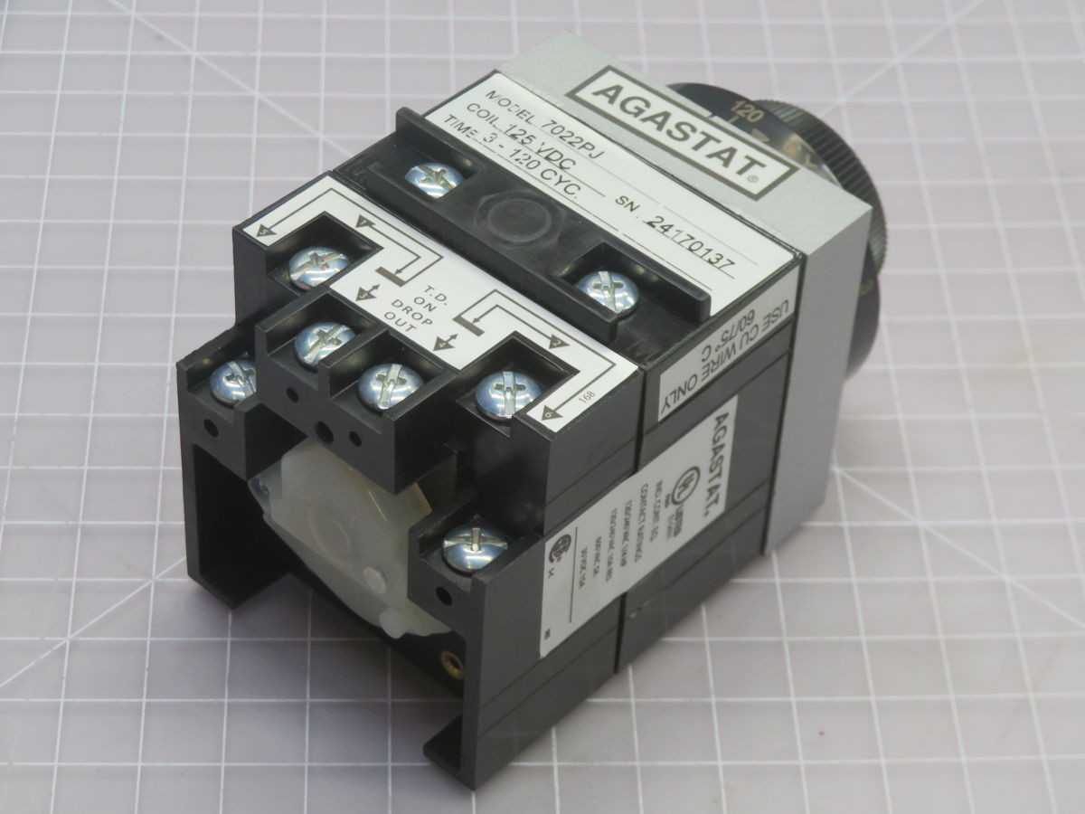 AGASTAT 7022PJ TIME DELAY RELAY T265920 - TIME DELAY RELAY
