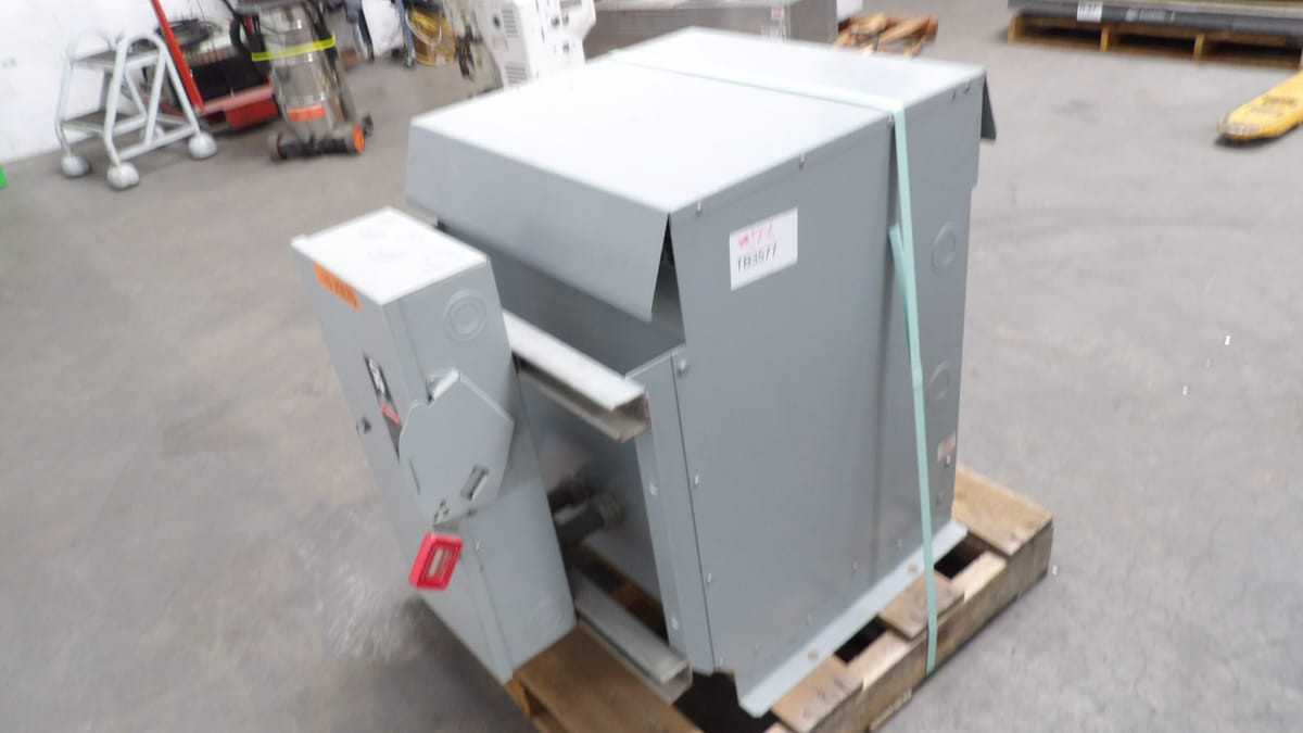 HPS DM051KK DRY TRANSFORMER, 51 KVA RATING, 3-PHASE, 480V PRI VOLT, 480Y/277V SEC VOLT - DRY TRANSFORMERS