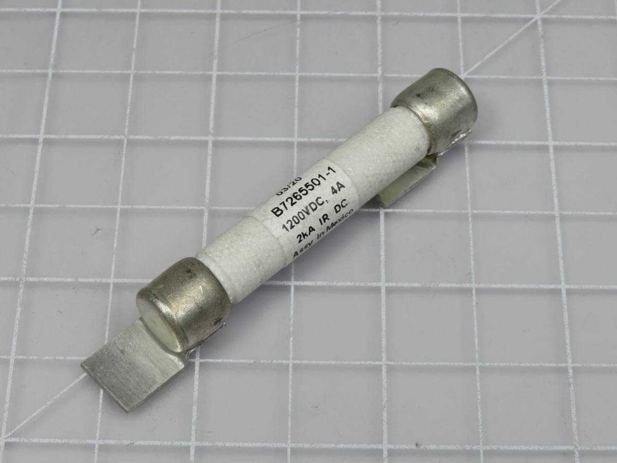 LOT OF 270 MERSEN B7265501-1 FUSE 1200 VDC 4 AMP 2KA IR DC MFG CODE 71424 - FUSES