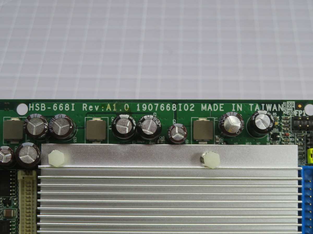 AAEON HSB-6681 1907668102 SINGLE BOARD COMPUTER T261446 - PCB CIRCUIT BOARDS