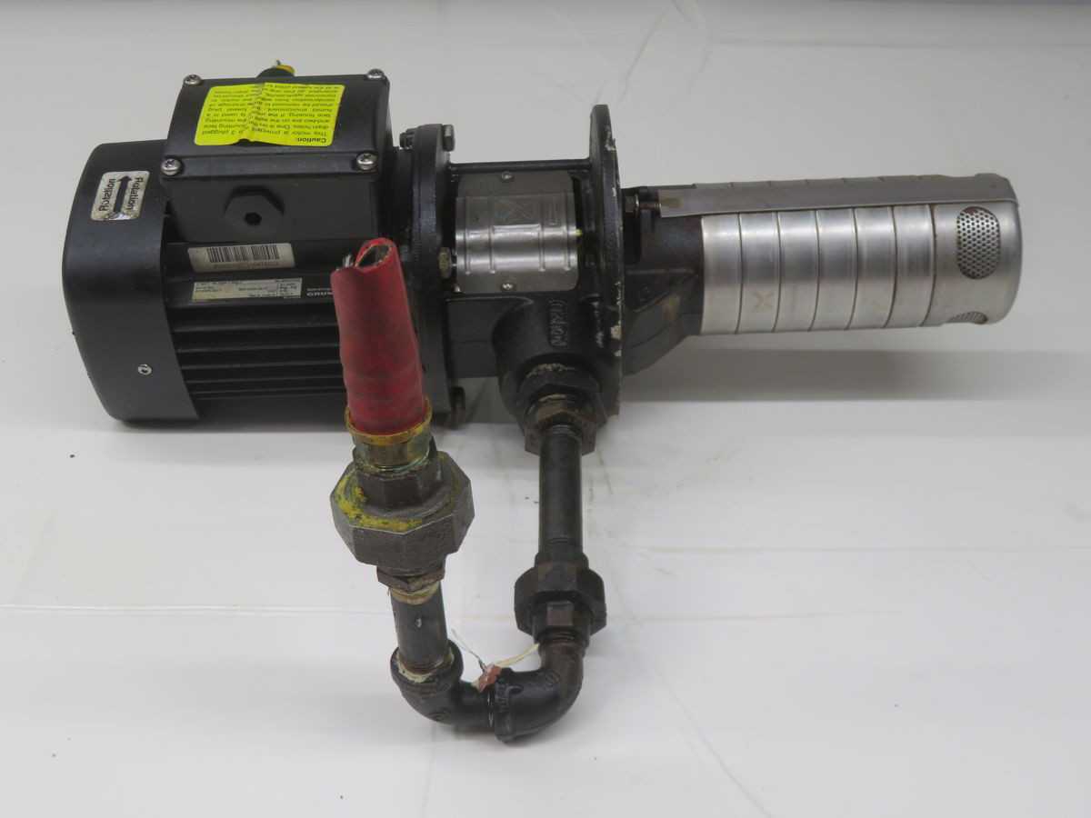 GRUNDFOS SPK1-5/5 A-W-A-AUUU NDE 6201.2Z.C3 CENTRIFUGAL PUMP. T263408 - MULTI-STAGE PUMP