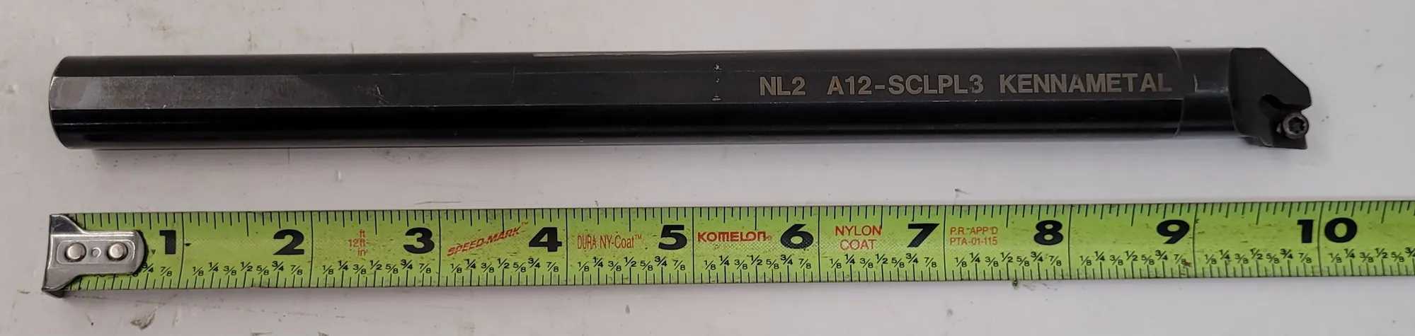Kennametal A12-SCLPL3 Indexable Boring Bar - MACHINING ACCESSORIES & TOOLING