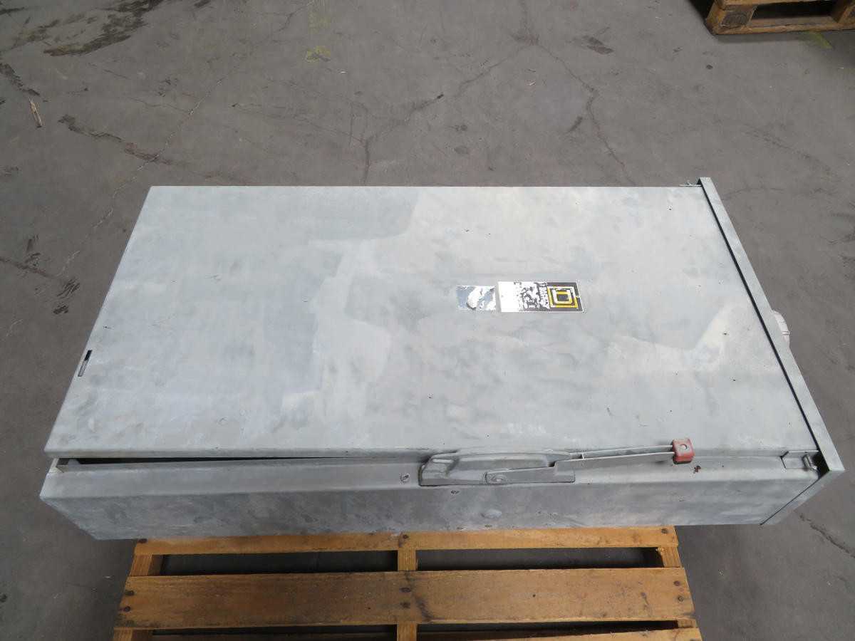 Square D H365NR Disconnect Switch, 400A Current, 600V AC Voltage, 250 HP Power - INDUSTRIAL PARTS