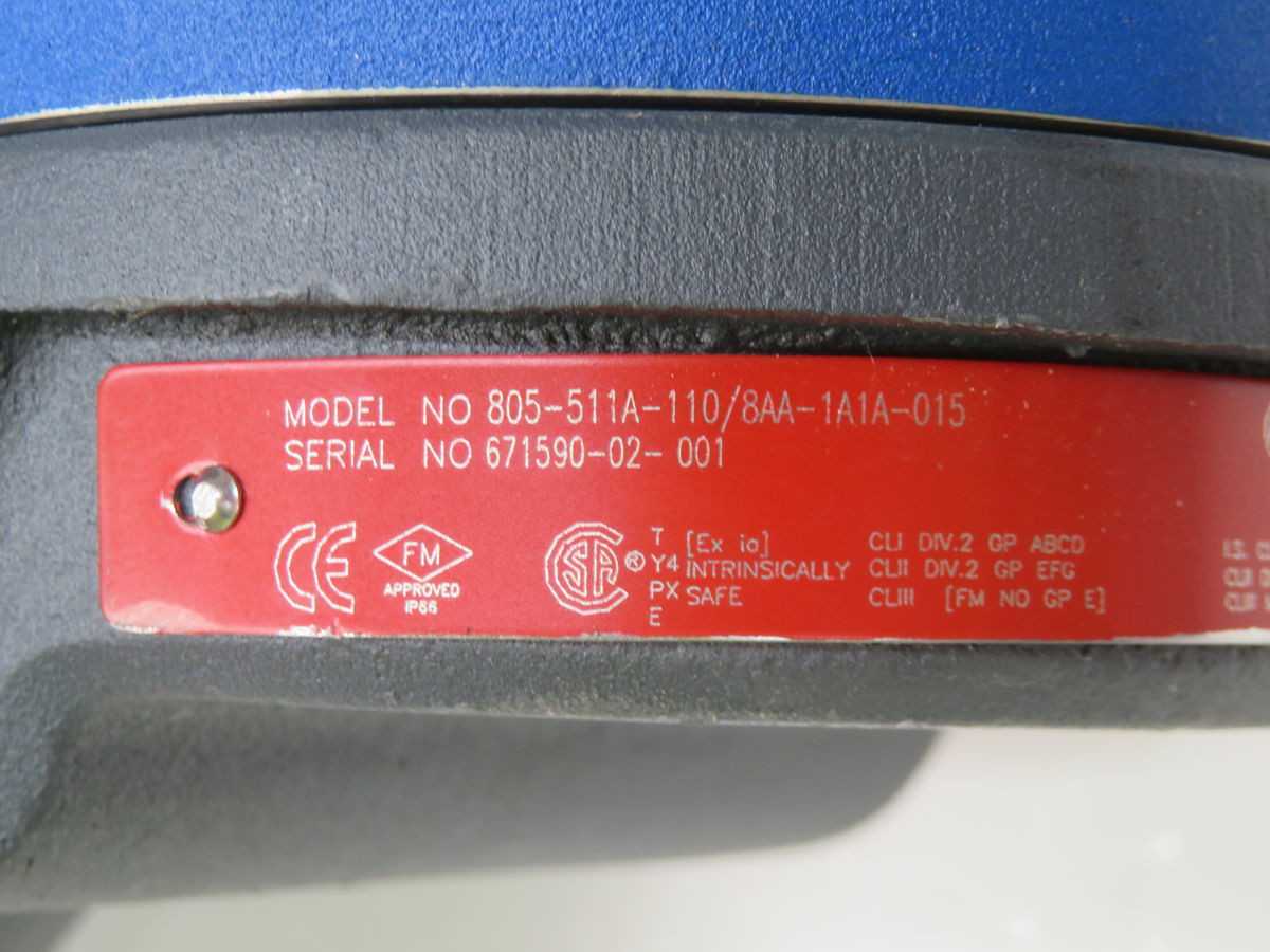 MAGNETROL 805-511A-110/8AA-1A1A-015 RADAR TRANSMITTER T261858 - FLOW TRANSMITTER