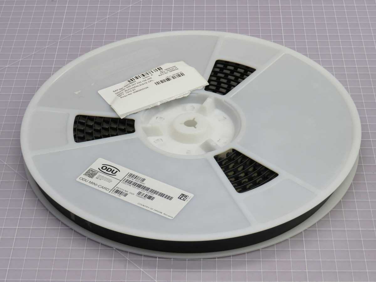 LOT OF 1200 ODU 525.007.035.106.050 MINI-CARD - ELECTRICAL COMPONENTS