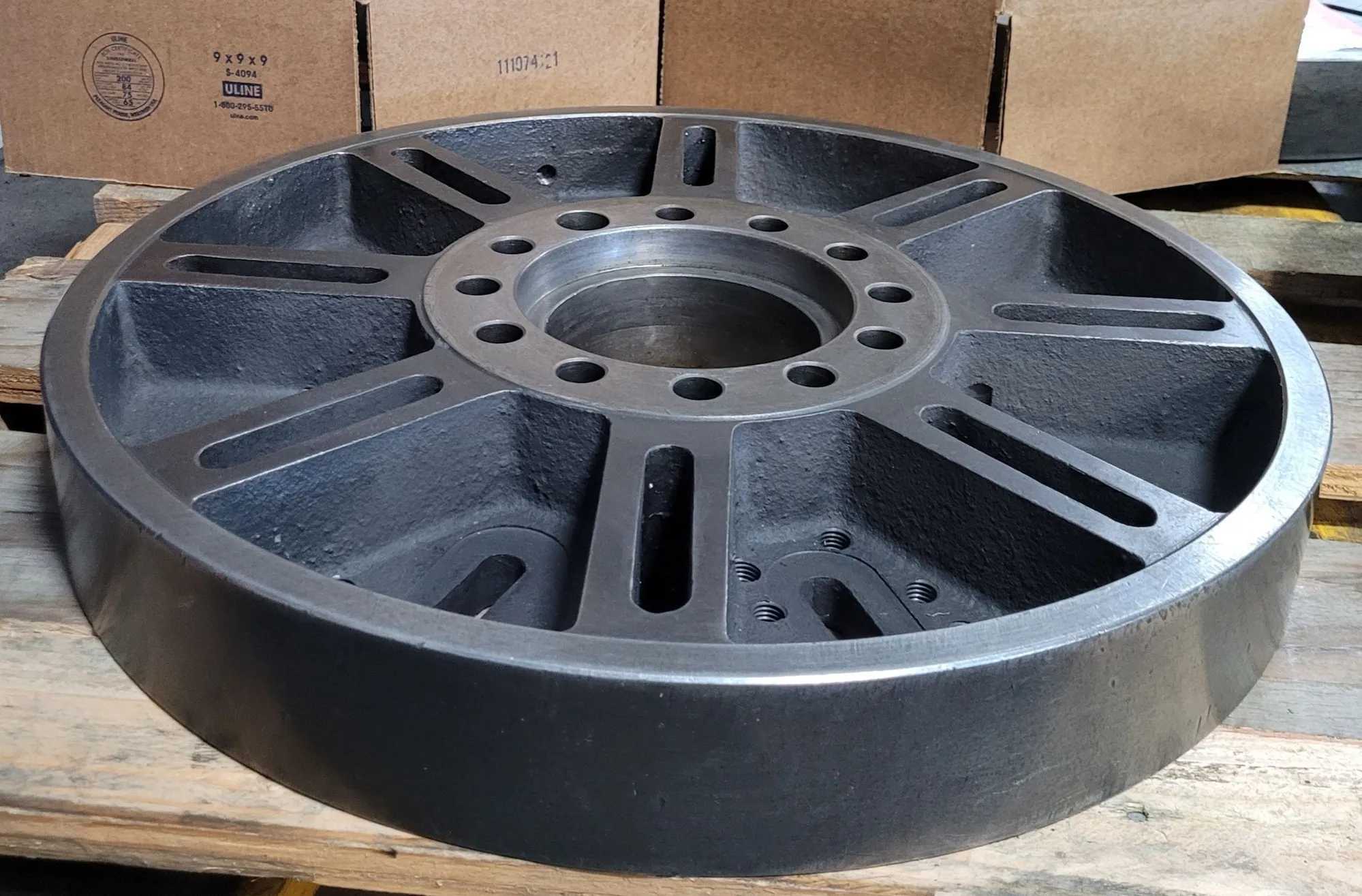 FACE PLATE FOR LATHE, 19-5/8" DIAMETER, A2-8 MOUNT - MACHINING TOOLING & PARTS